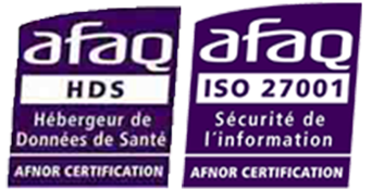 ISO 27001* et certifié HDS**
